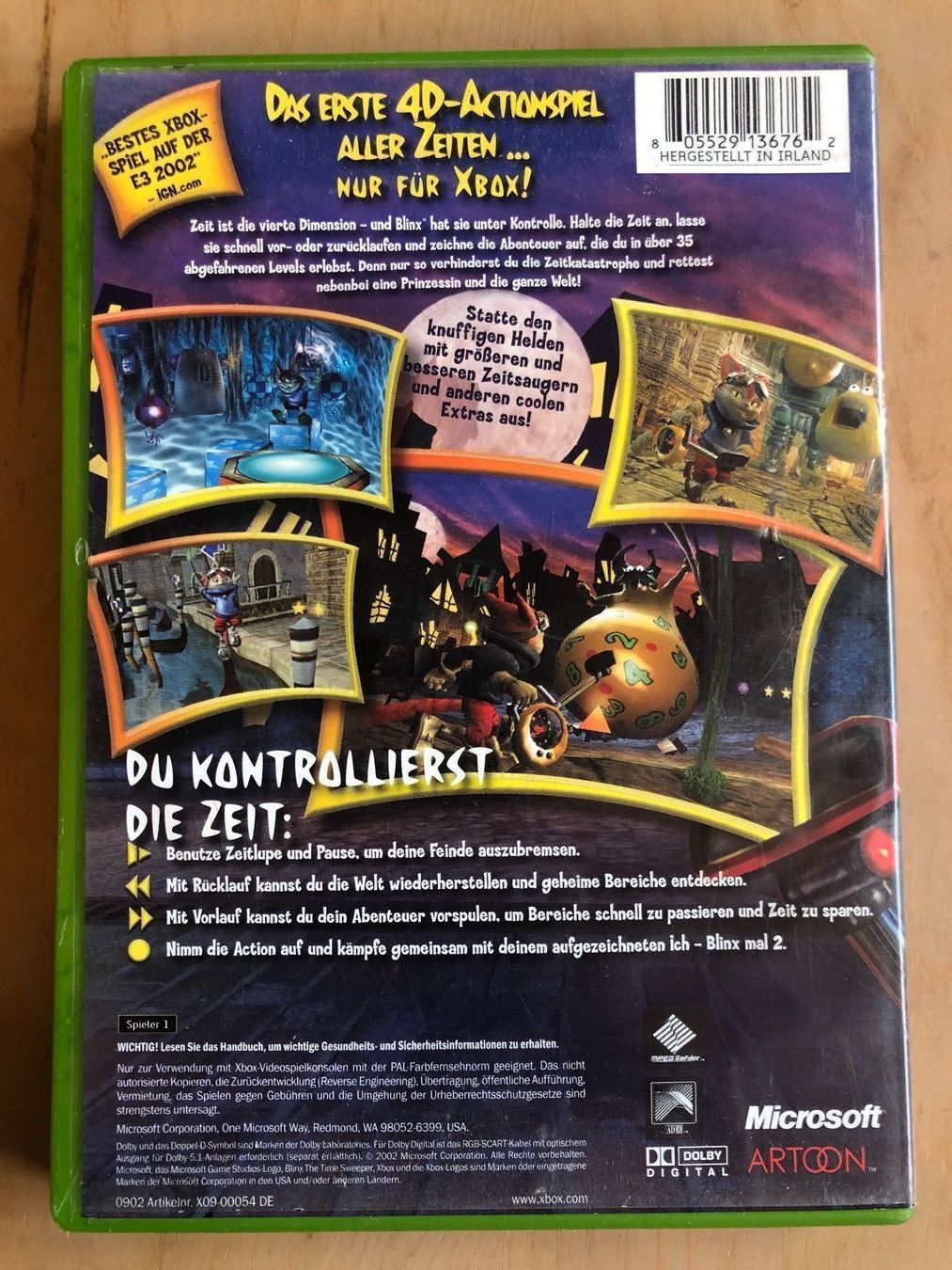 Microsoft Giochi: Blinx - The Time Sweeper für Xbox – Usato da Kestenholz venduto da Mad18 1