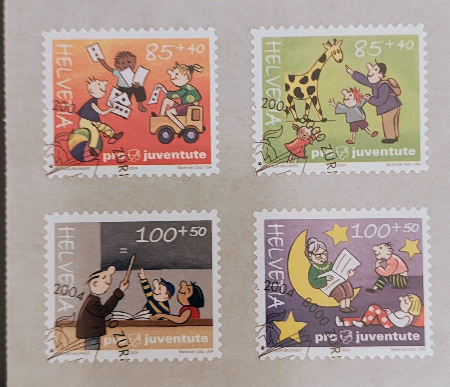 Tutti i francobolli: 2004 PJ Pro Juventute Briefmarken ET – Nuovo (secondo la descrizione) da Courgevaux venduto da nih789