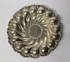Silber Schale / Teller, 1000 Silber - Reinsilber 160 Gramm