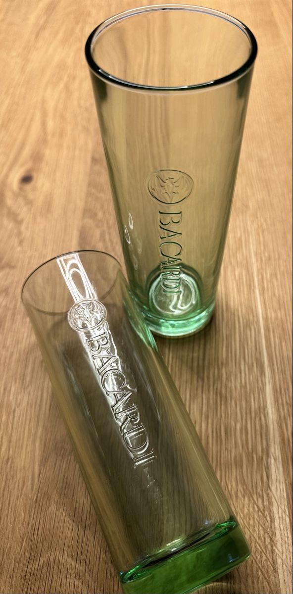 Bicchieri: Bacardi Trinkglas (Original) – Nuovo e nell'imballaggio originale da Schlieren venduto da Moma0
