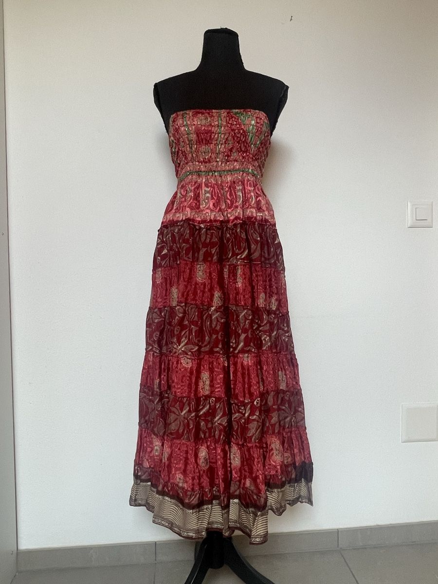 Gonne: Boho Midikleid / Maxirock mit Seide – Nuovo (secondo la descrizione) da Sigriswil venduto da ck56 2