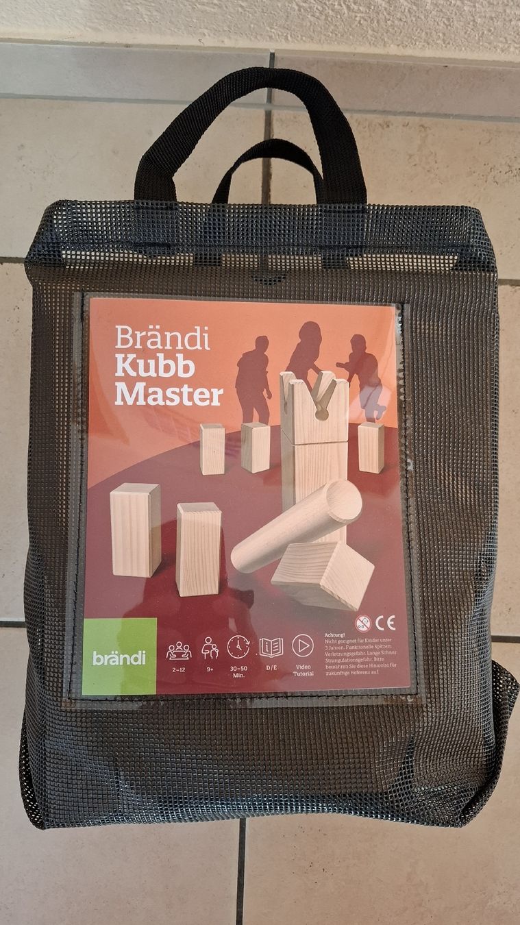 Brändi Spiele: Brändi Kubb Master (Neu) – Neu und originalverpackt aus Matzendorf von Jumpklaus 1