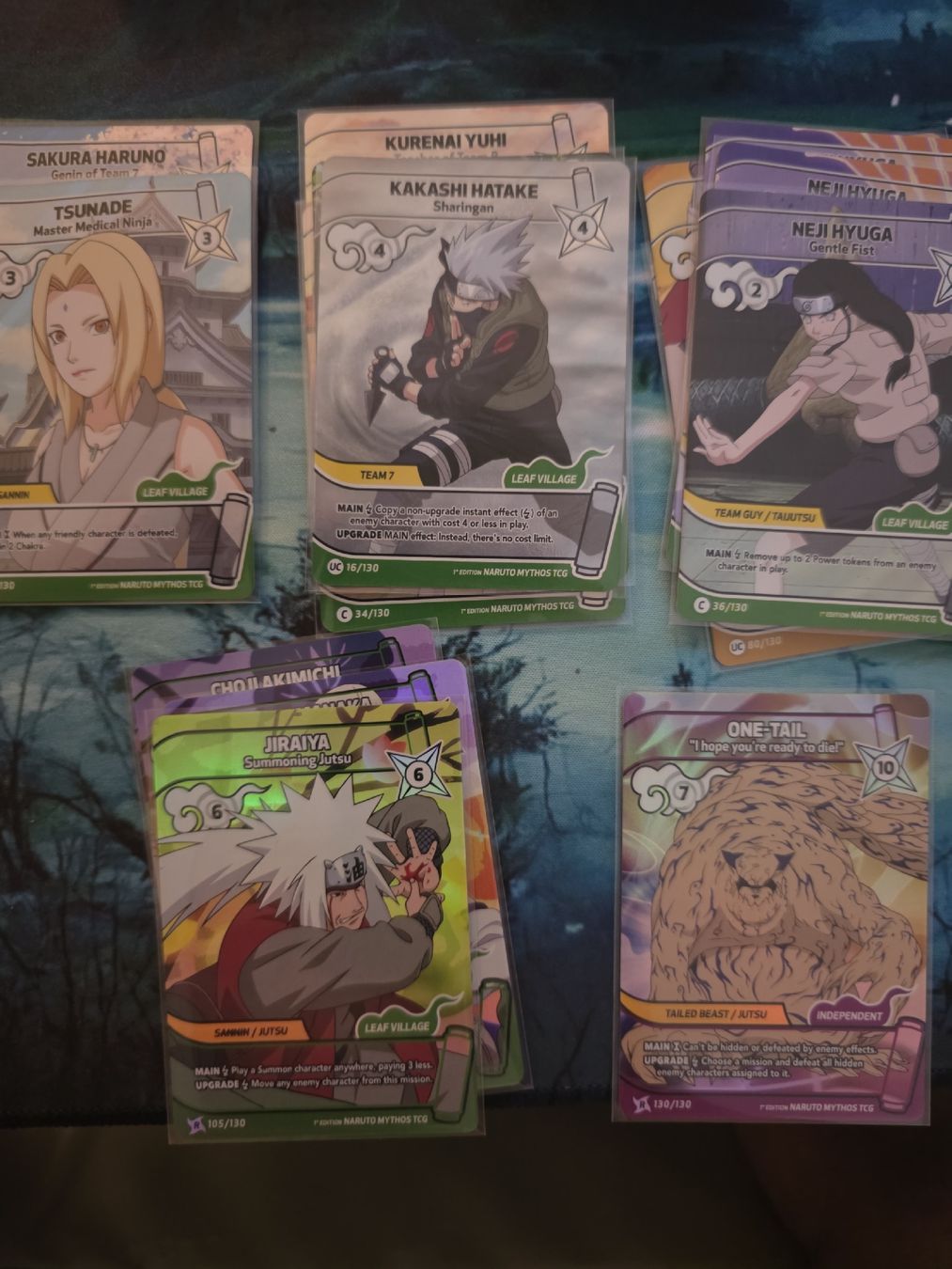 Bandai Sammelbilder & Trading cards: Naruto Mythos first edition, 40 Foil Karten – Neu (gemäss Beschreibung) aus Emmenbrücke von Minato96