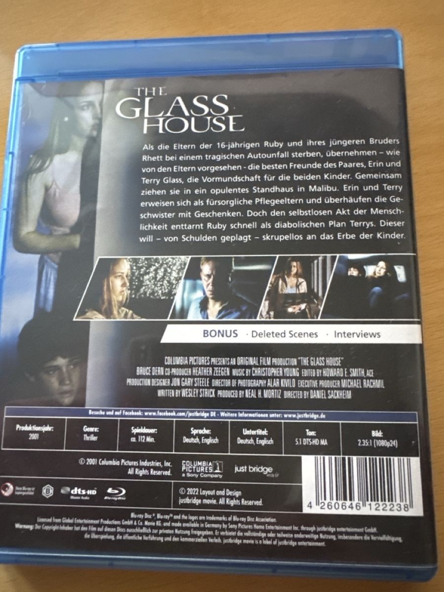 Tutti i DVDs: The Glass House  – Usato da Brunnadern venduto da Nanuk60 1