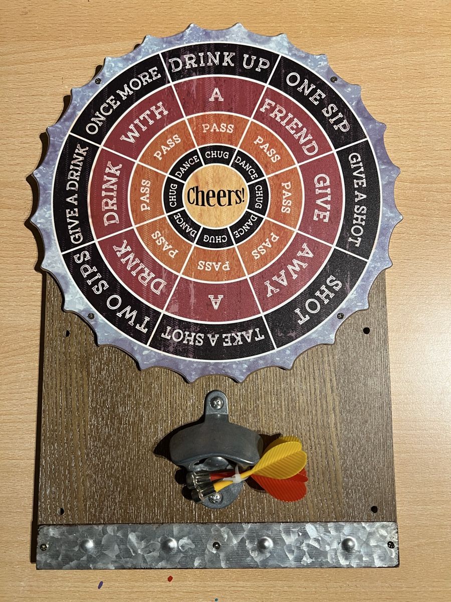 Giochi: Party Dartscheibe magnetisch – Nuovo e nell'imballaggio originale da Rupperswil venduto da sige82