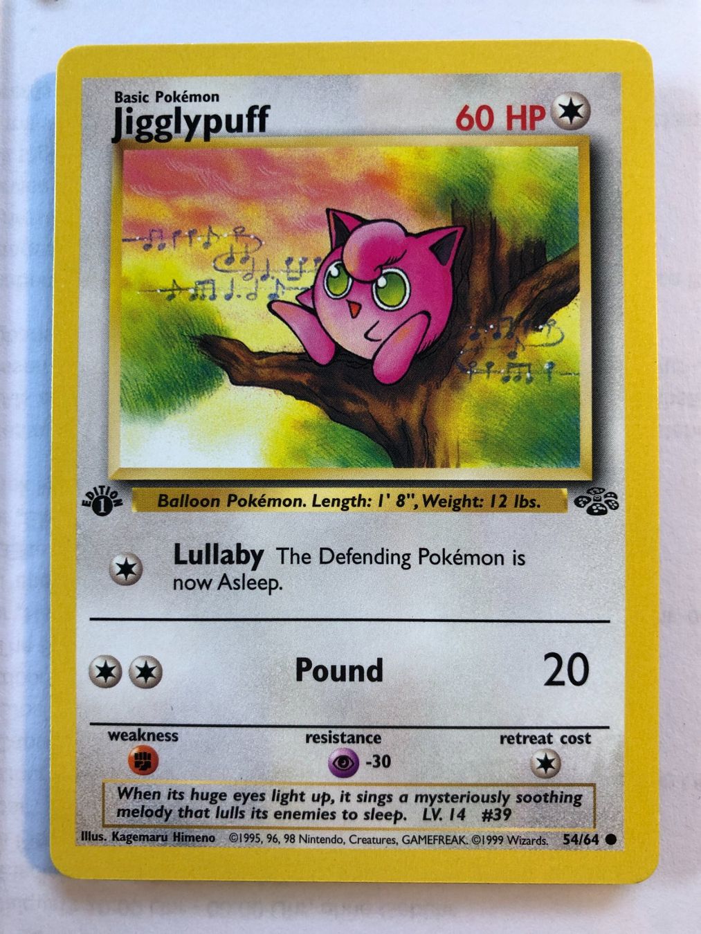 Carte collezionabili: Jigglypuff 1st Jungle - MINT - ab 1.- – Usato da Giubiasco venduto da dan_pr8b