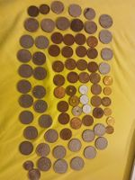 Lot de pièces de monnaie étrangères diverses occasion Asie 