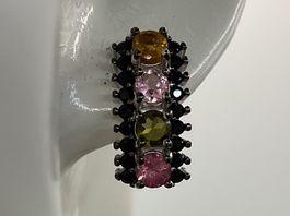 Ohrstecker mit Turmalinen und Spinell