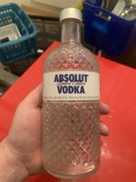 Absolut Vodka Limited Edition Flasche – Deko / Sammler– leer