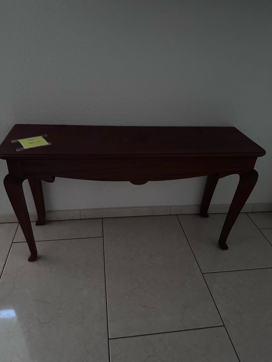 Tavoli: Konsolentisch braun Holz mit 4 Beinen – Usato da Riedholz venduto da lena__4533 2