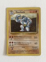 Pokemon Karte Maschock Base Set 