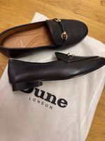 Dune loafers size 38 black 