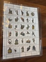 Briefmarken Bogen Färöer Weihnachten 1997, komplett!