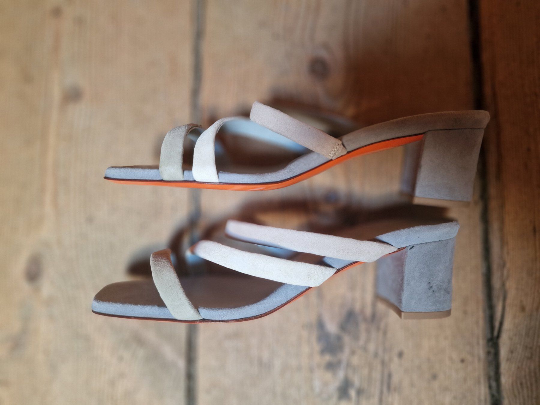 Santoni Scarpe da donna: Sandalen SANTONI hellblau  Grösse: 39 – Nuovo (secondo la descrizione) da Oberuzwil venduto da ftaki