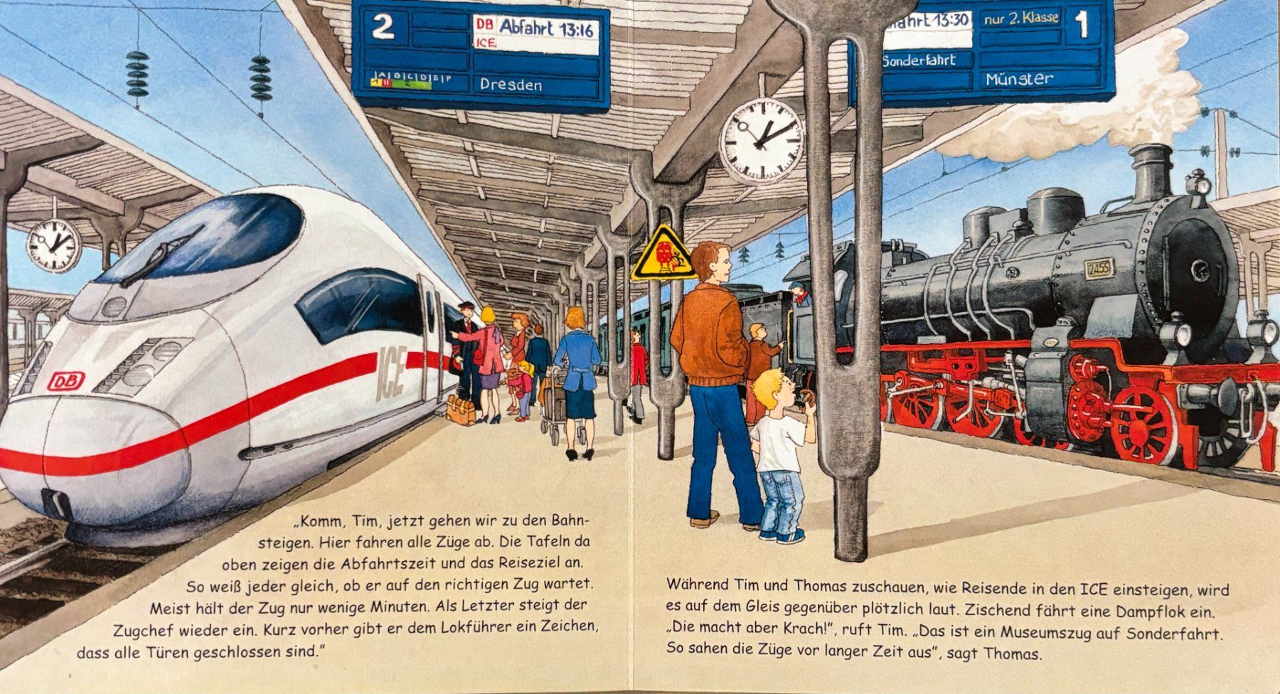 Libri: Komm mit auf den Bahnhof – Nuovo (secondo la descrizione) da Sarnen venduto da Livres 3