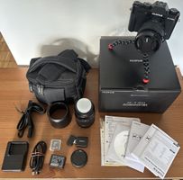 Fujifilm X-T20 Kamera mit viel Zubehör