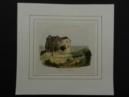 Chateau de Habsbourg Kupferstich