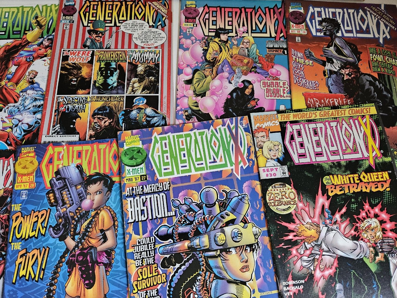 Fumetti: 22x  Generation X / Marvel Comics / Lot Sammlung – Usato da Oberdorf BL venduto da BaldenEagle 2