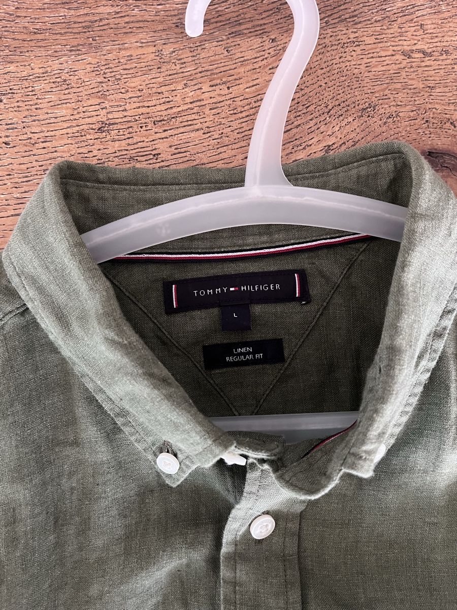 Tommy Hilfiger Chemises: Tommy Hilfiger Leinen Hemd – D'occasion à Chur par Mbadimeischter 1
