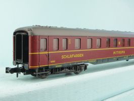 Roco Spur N Schürzenwagen Mitropa Schlafwagen