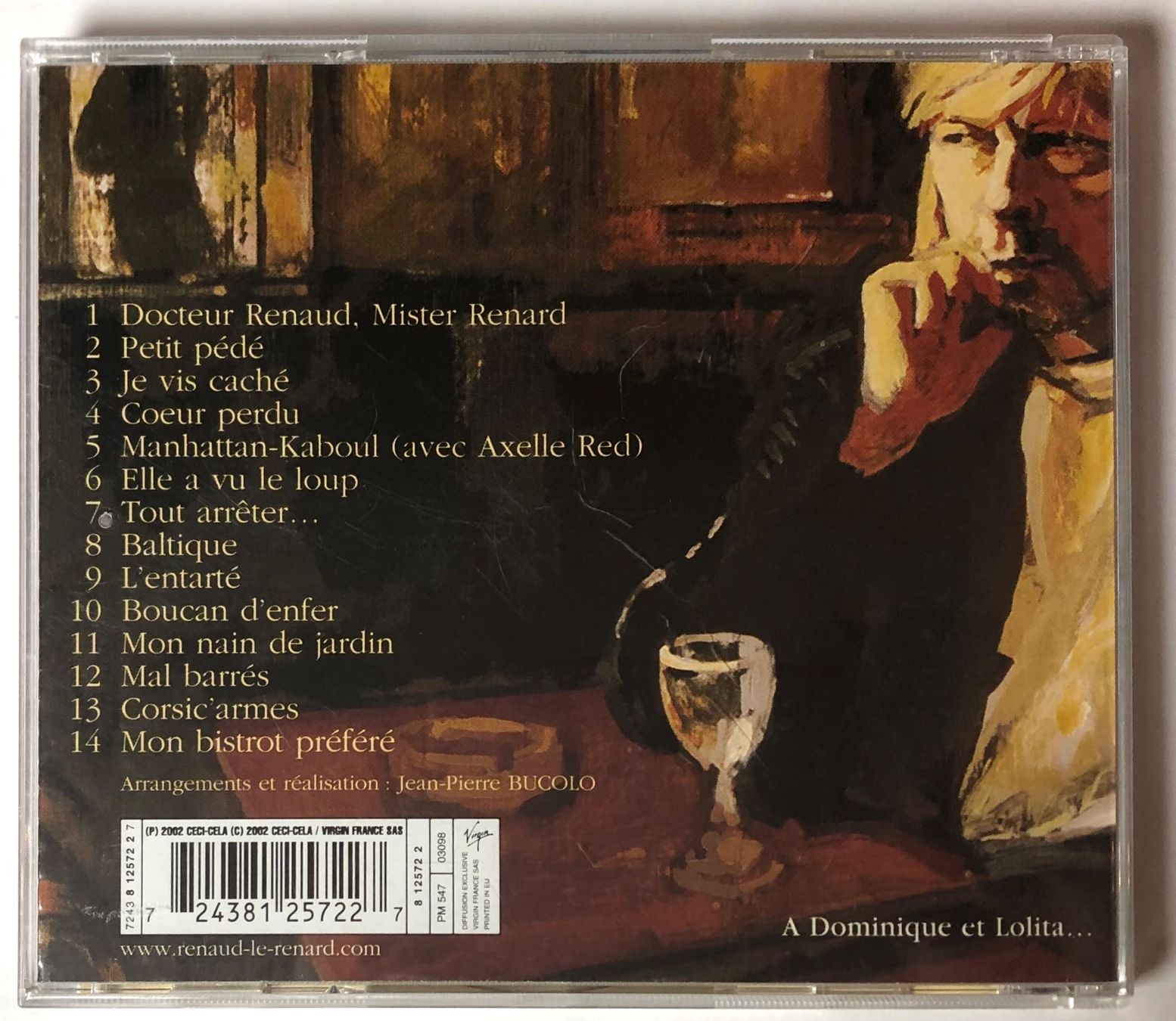 CD: RENAUD - BOUCAN D'ENFER – Usato da Poliez-Pittet venduto da Newtown-Records 1