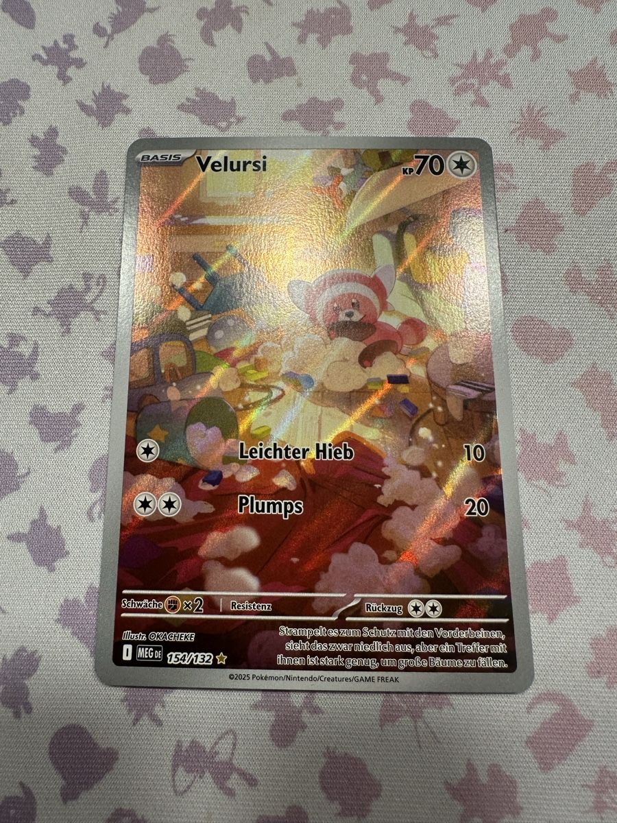 Pokémon Cartes à collectionner: Velursi MEG 154 DE ab 1.-- – D'occasion à Recherswil par Nitschy