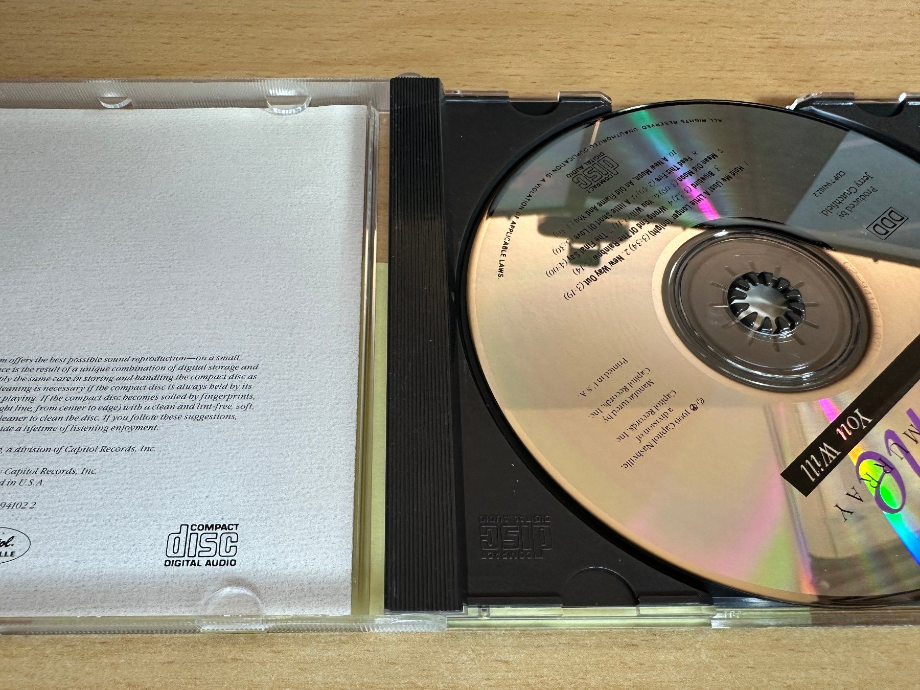 CDs: Anne Murray – You Will – Gebraucht aus Rikon im Tösstal von Alpenmutz 2