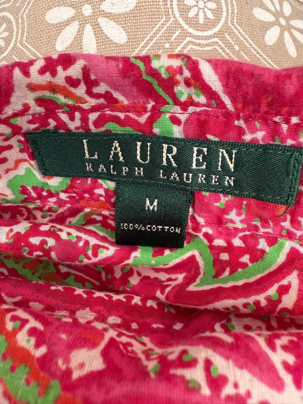 Ralph Lauren Blusen: Ralph Lauren - Blouse - M - coton – Gebraucht aus Sion von accroshoes 5