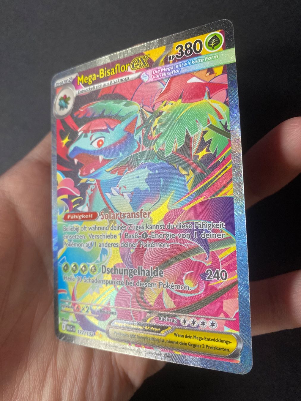 Pokémon Carte collezionabili: Mega Bisaflor ex 177 - Mega Venusaur - Mega Evolution - DE – Nuovo (secondo la descrizione) da Hausen AG venduto da Shrade 2