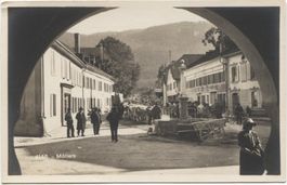 Landwirtschaft/Viehmarkt MOTIERS NE 1920