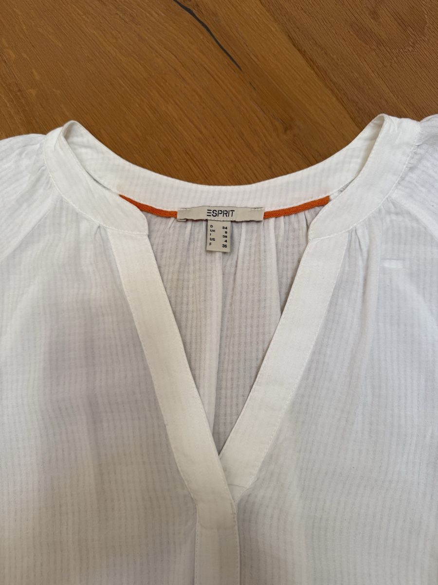 Esprit Camicette: Weisse Esprit Bluse, Grösse 34 – Usato da Lungern venduto da Blauhausfrau 1