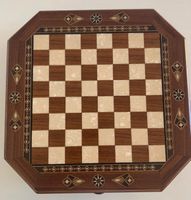 Échecs Helena Wood Art bois incrusté