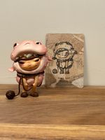Pop Mart Hirono Figur mit Sammelkarte guter Zustand