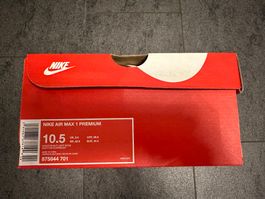 Sammlerstück, Nike Air MAX 1 Premium, Wildleder  Beige