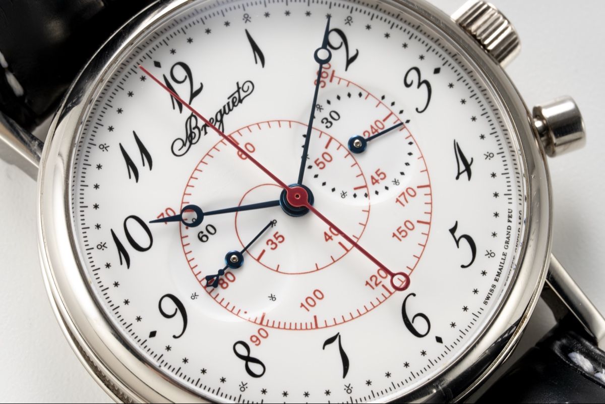 Breguet Uhren: Breguet Classique Chronograph in Weißgold mit Emaille-Dial – Gebraucht aus Zürich von DirectSalesZurich 2