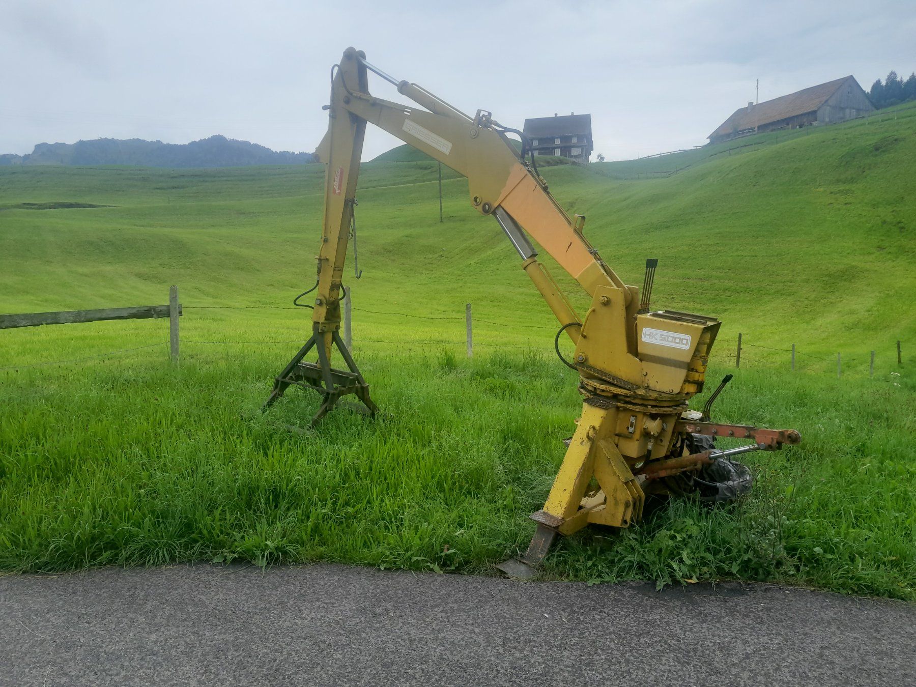 Gru: Griesser Mistkran – Usato da Oberiberg venduto da Aebi94