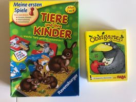Ravensburger und HABA Spiele ab 2 Jahren