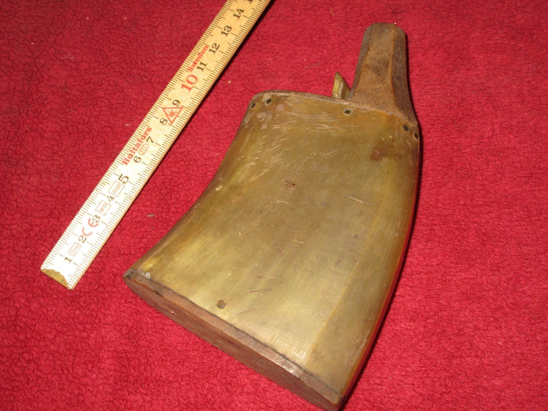 Schweizer Armee Armi bianche: Pulverhorn (1) Antik – Difettoso da Bowil venduto da vifi01 1