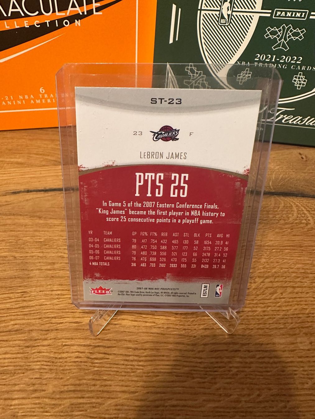 Nba Sammelbilder & Trading cards: LeBron James Stat tracker – Gebraucht aus Vullierens von Gaara04 1