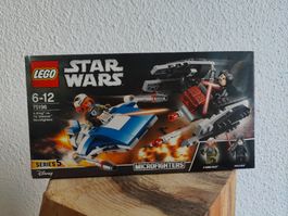 Lego Star Wars 75196 A-Wing vs. TIE Silencer Microfighters