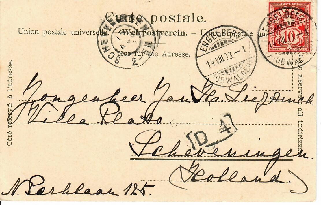 Cartes postales: Engelberg – D'occasion à Hochdorf par Ziegel-16 1