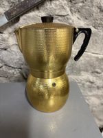Moka Luxexpress in ottone martellato 2 tazze Italia