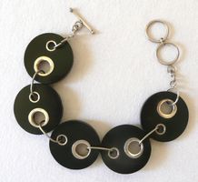 Holz-Silber Armband