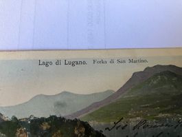 Lugano Forca di San Martino inizi '900