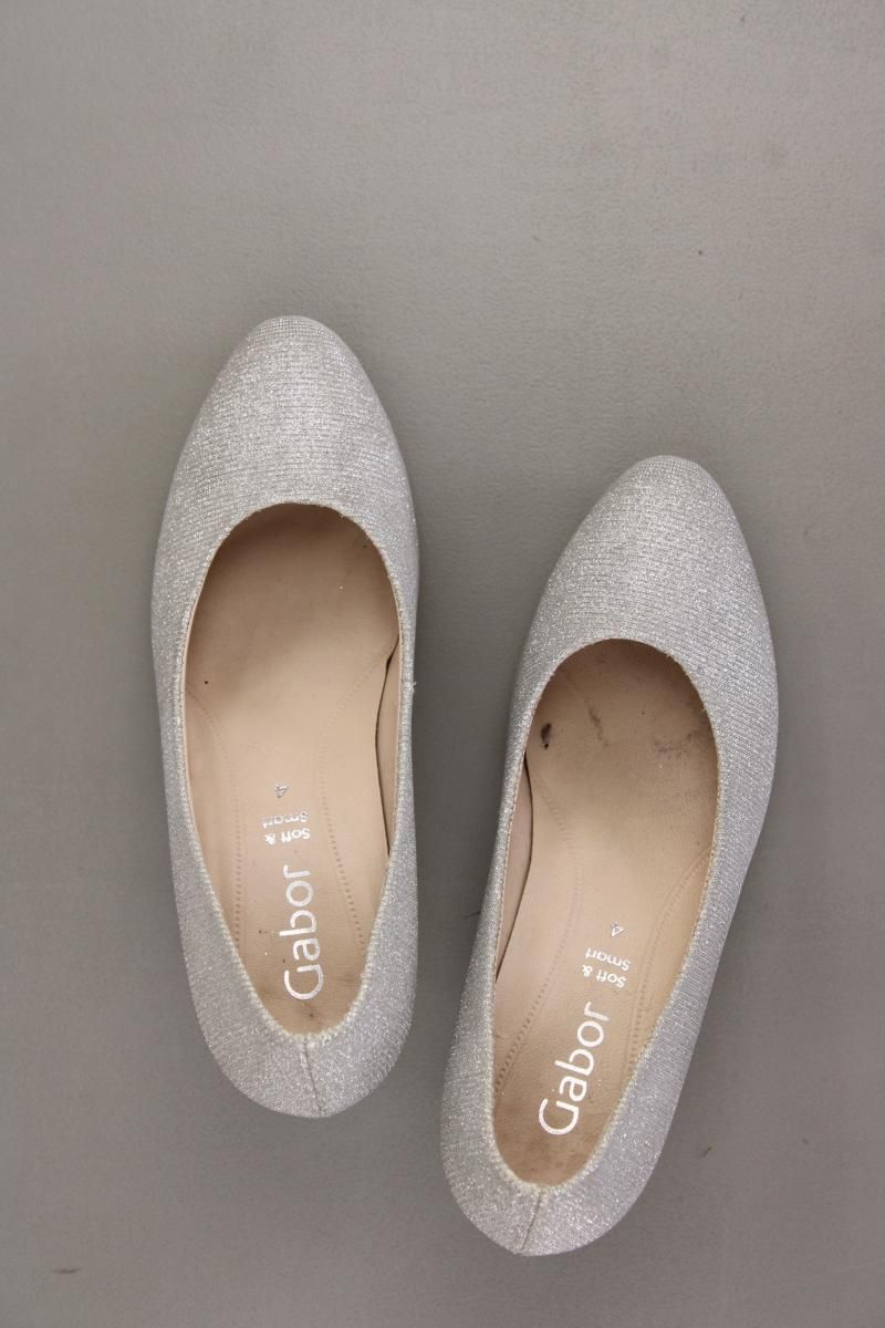 Damenschuhe: Gabor Pumps Gr. 37 silber – Gebraucht aus Neustadt an der Waldnaab von SecondLifeFashion 2