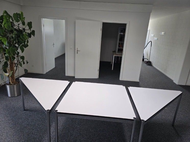 Set di tavolo e panche: USM Tisch Set – Usato da St. Gallen venduto da roseatrack