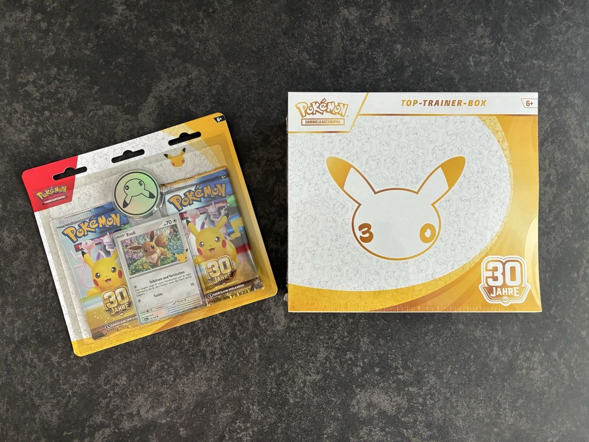 Pokémon Sammelbilder & Trading cards: Pokemon 30th TTB + Blister DE – Neu und originalverpackt aus Niederhasli von Scharindli