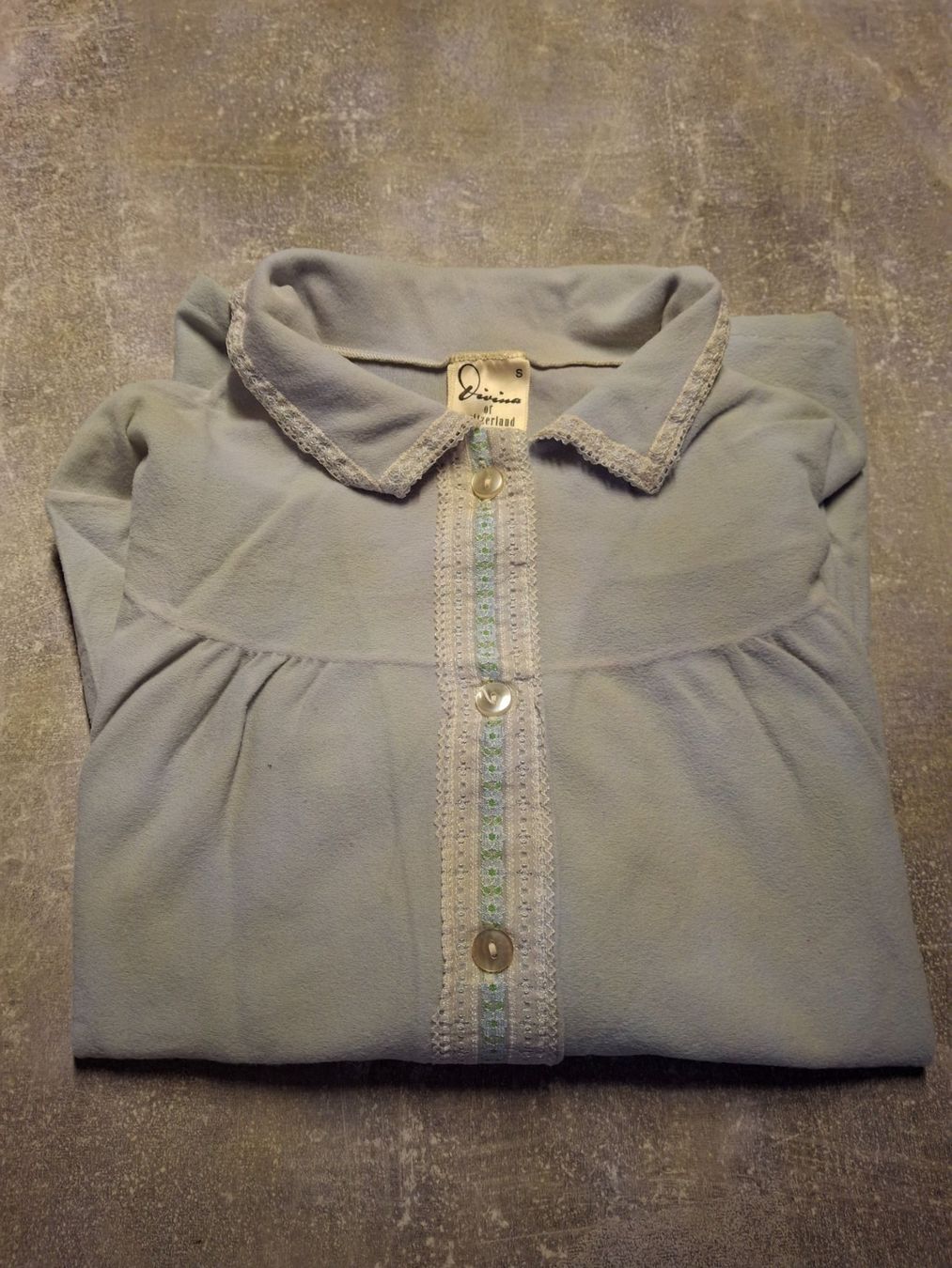 Tuniche: Tunique vintage bleu pastel taille S marque Divina – Usato da Villiers venduto da san_jn5w 7