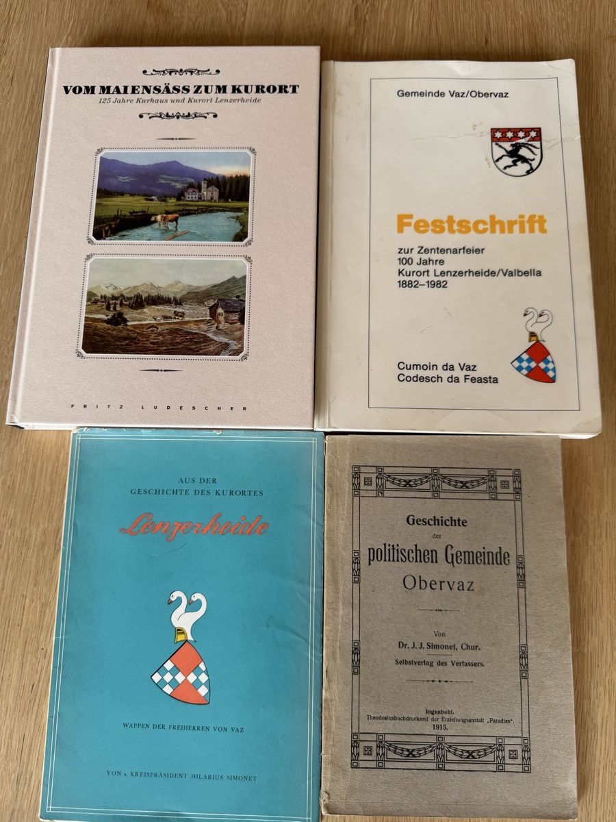 Libri: Bücherpaket: Graubünden, Lenzerheide-Valbella - Top! – Nuovo (secondo la descrizione) da St. Gallen venduto da melila86 2