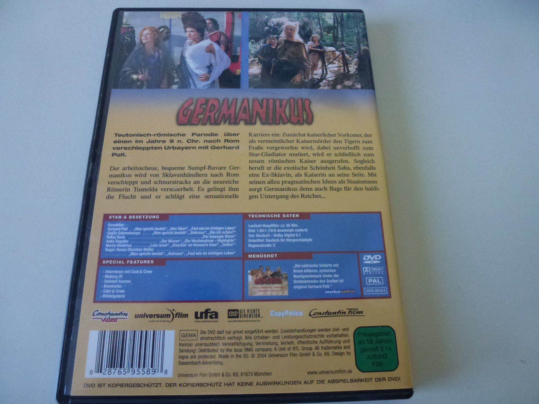 Tutti i DVDs: Germanikus (DVD) – Nuovo (secondo la descrizione) da Bern venduto da Frebo 1